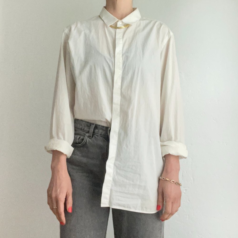 White button up — All Saints